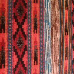 Tibetan Blanket Aztec Stripes