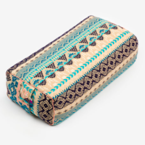 Geometric Small Rectangular Buckwheat Bolster