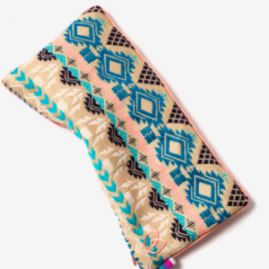 Release stress and fall deeper into your savasana with our beautiful and fun Sparkle Geometric Lux Eye Pillow.
